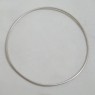 (b1080)Pulsera de plata aniversario, grande. 68 mm de diametro