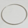 (b1263)Pulsera de plata aniversario. 70 mm de diametro