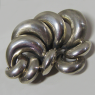 (bro1605)Prendedor de plata 900 firmado A. Belgiorno.