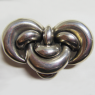 (bro1606)Prendedor de plata 900 firmado A. Belgiorno.