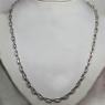 (ch1401)Cadena de plata de estilo Forcet.