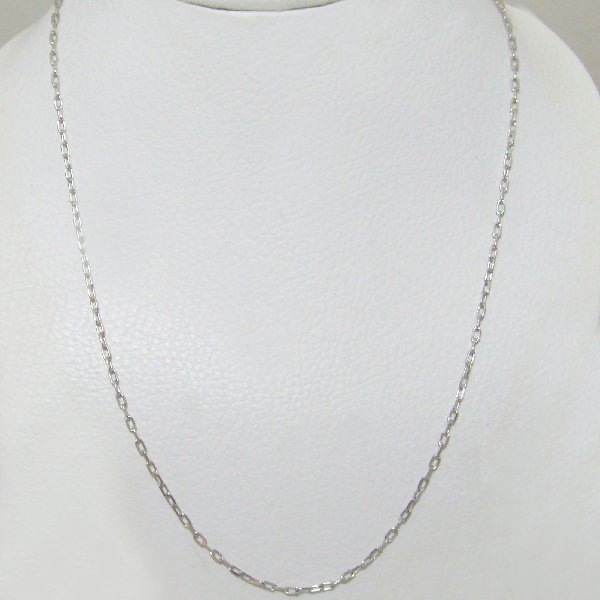 (ch1464)Silver Forcet chain.