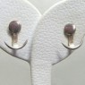 (e1268)Double use earrings in silver.