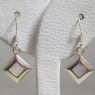 (e1312)Aros de plata con ncar.