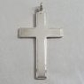 (p1118)Solid silver cross.