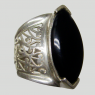 (r1405)Anillo de plata con nix.