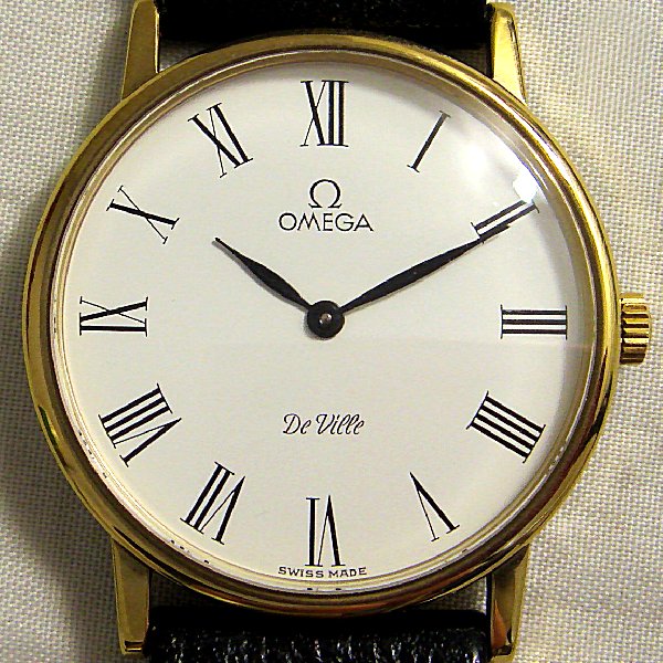 (ww1123)Wristwatch Omega de Ville.