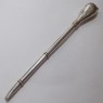 (a1615)Bombilla de plata.