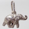 (p1588)Colgante de plata motivo elefante.